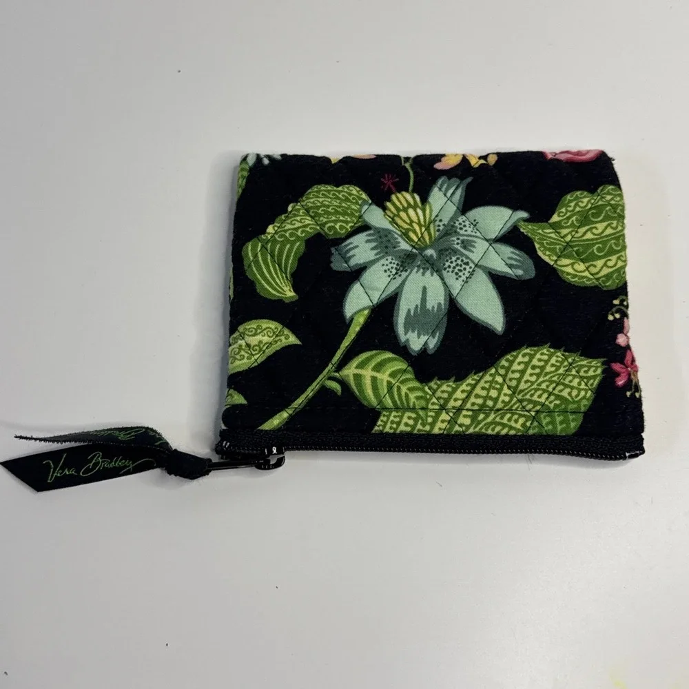 Vera Bradley Botanica Coin Purse NWT Retired Pattern